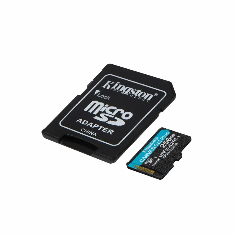 Tarjeta de Memoria Micro SD con Adaptador Kingston SDCG4/256GB 256 GB