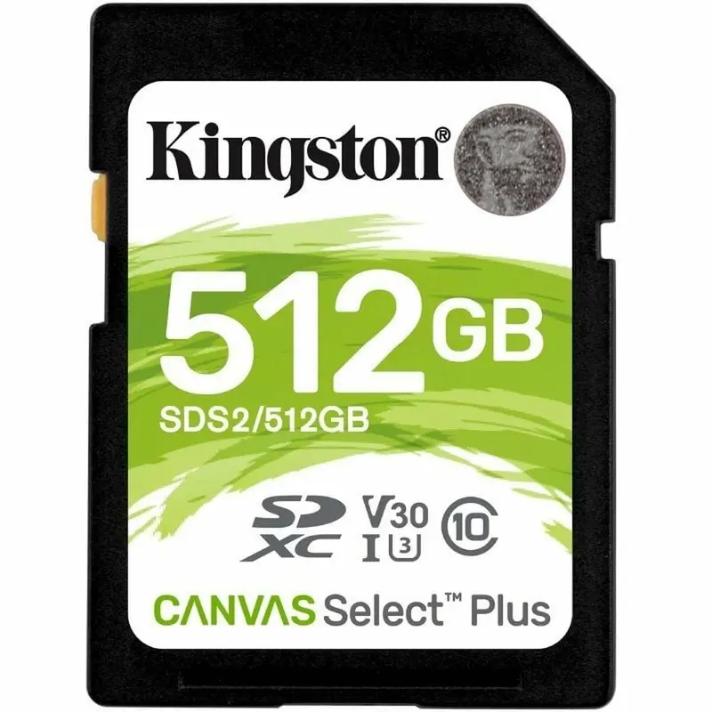 Tarjeta de Memoria SDXC Kingston Canvas Select Plus 512 GB