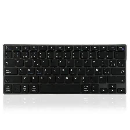 Teclado Compacto Inalambrico por Bluetooth Subblim Advance Compact/ Gris