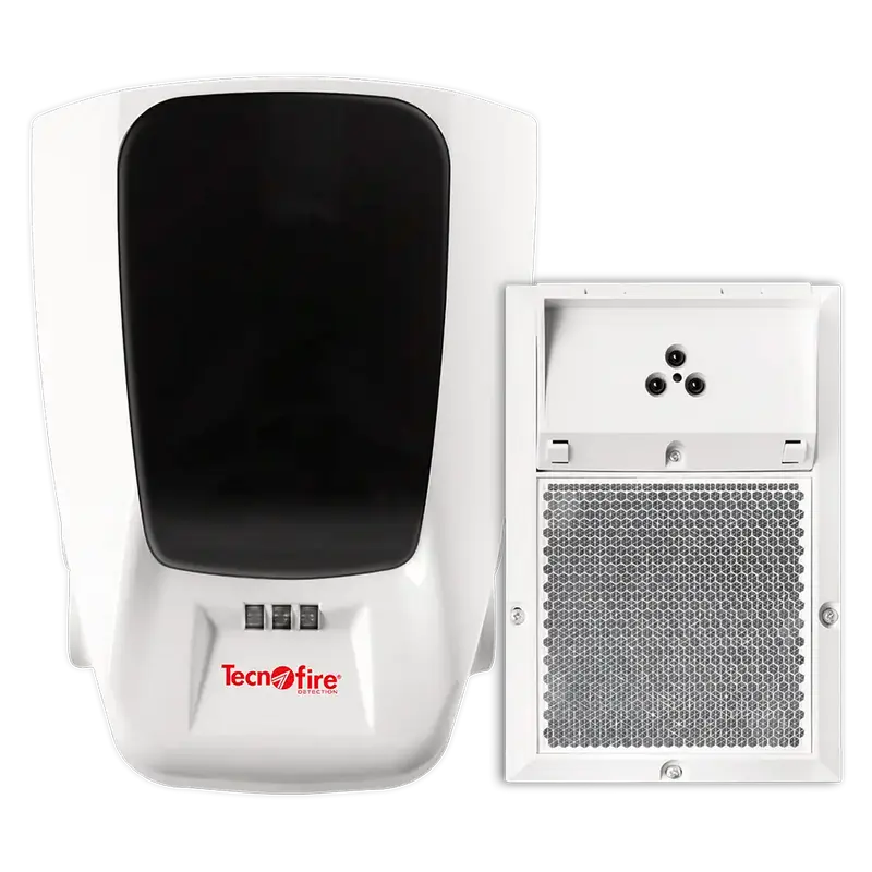 TECNOFIRE TF-TF9TFMIID120 - Sistema detección óptica lineal - Alcance de 8 a 50m - Ampliable a 120m con reflector TF9MIID120LRK