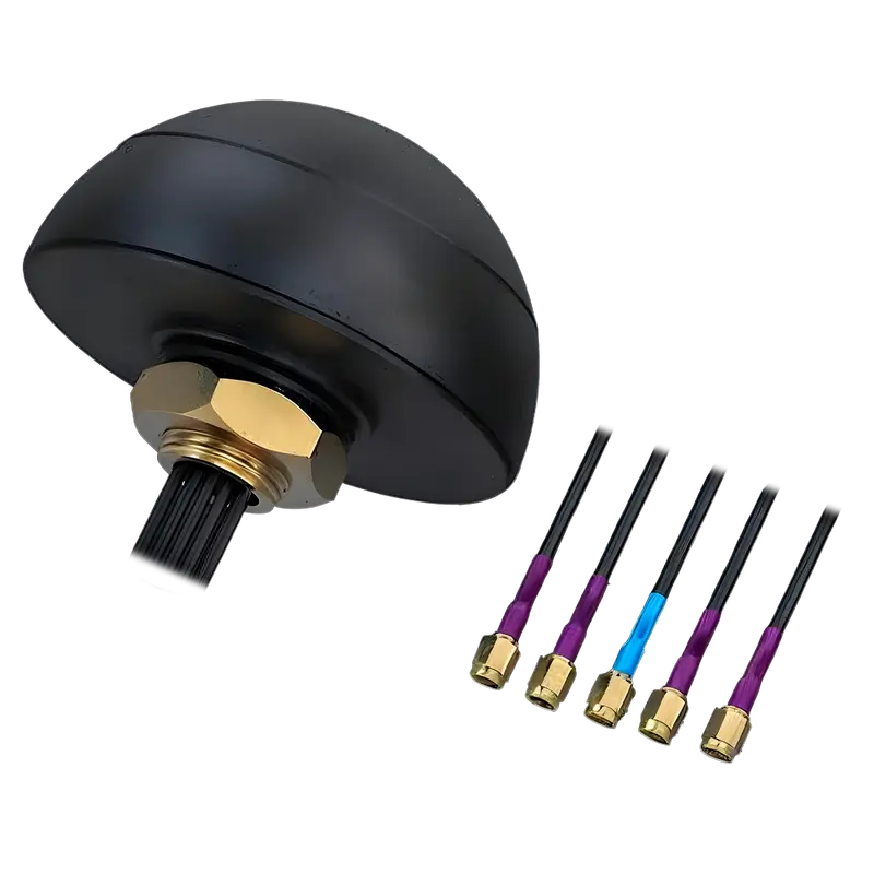 TELTONIKA TK-PR1KCL28 - Teltonika Antena - Antena Combo Quad (4x LTE MIMO + 1x GNSS) - 5x Conectores SMA Macho de alta calidad