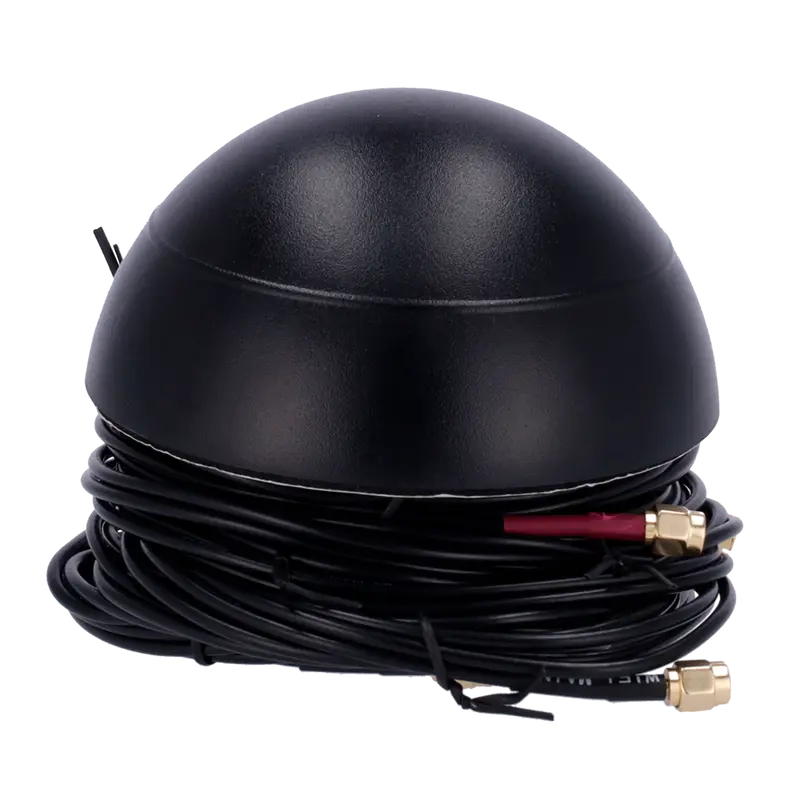 TELTONIKA TK-PR1KCO28 - Teltonika Antena - Combo LTE/Wi-Fi/GNSS - Montaje techo vehículo - Conectores SMA