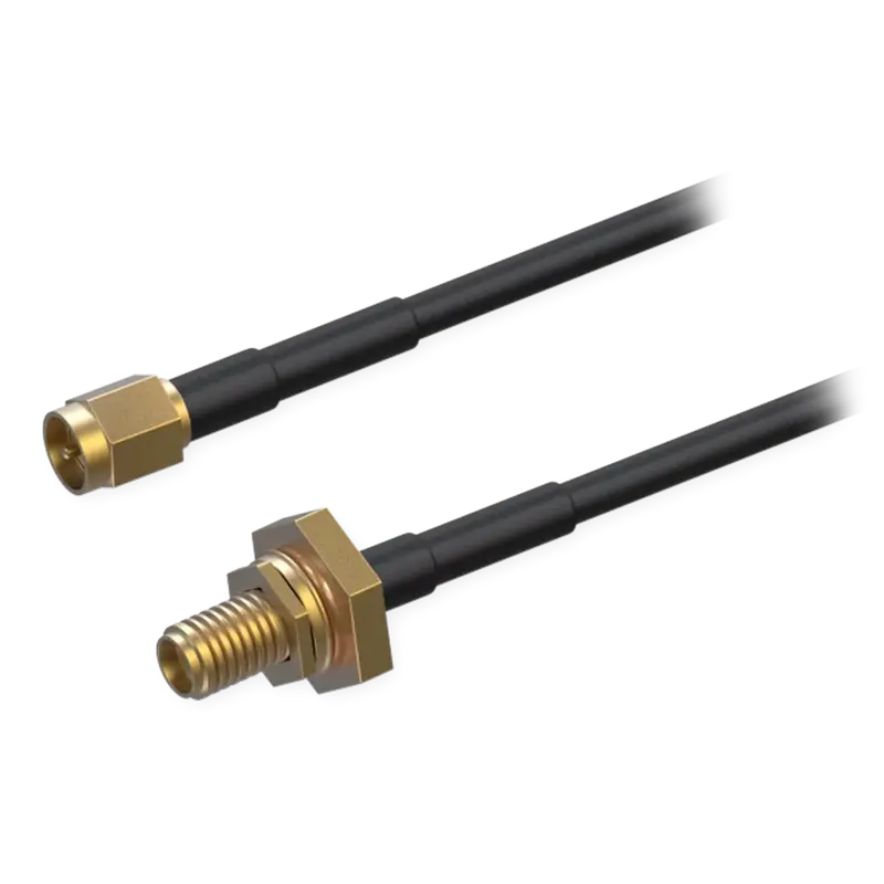 TELTONIKA TK-PR2VM20M - Cable de extensión SMA - Frecuencia 0~6000 MHz - Conector SMA Macho y Hembra - Impedancia 50 ohmios