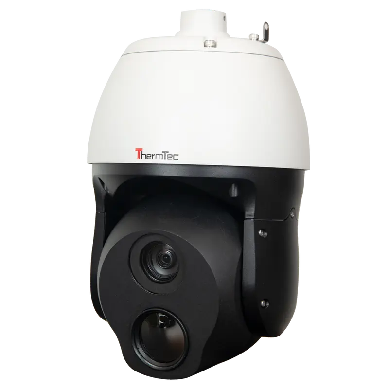 THERMTEC-QS650 - ThermTec cámara térmica IP High Speed PTZ Dual - sensor térmico 640x512VOx - lente 50mm - sensor visible 2MPx