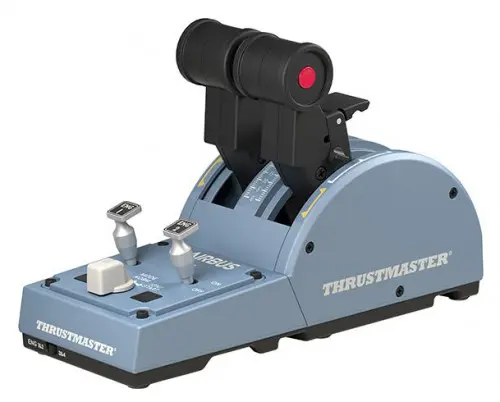 Thrustmaster TCA Quadrant Airbus Edition Negro, Azul Simulador de Vuelo PC