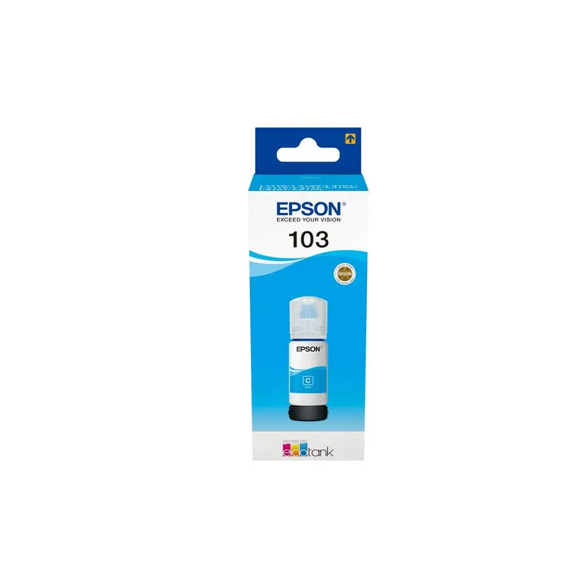 Tinta para Recargar Cartuchos Epson 103 Azul Cian