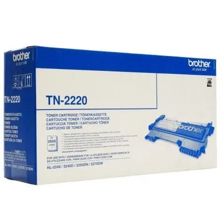 Toner Original Brother TN-2220/ Negro