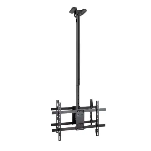 TooQ Soporte de Techo para 2 Pantallas 43"-86", Negro (LPCE2286TSLI-XL-B)