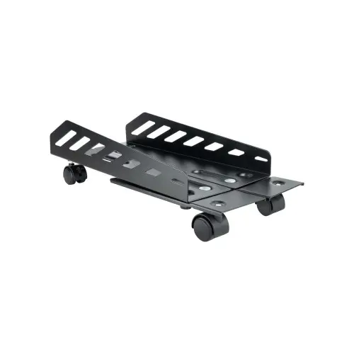 TooQ Soporte metálico para CPU de suelo con ruedas (UMCS0024-B)
