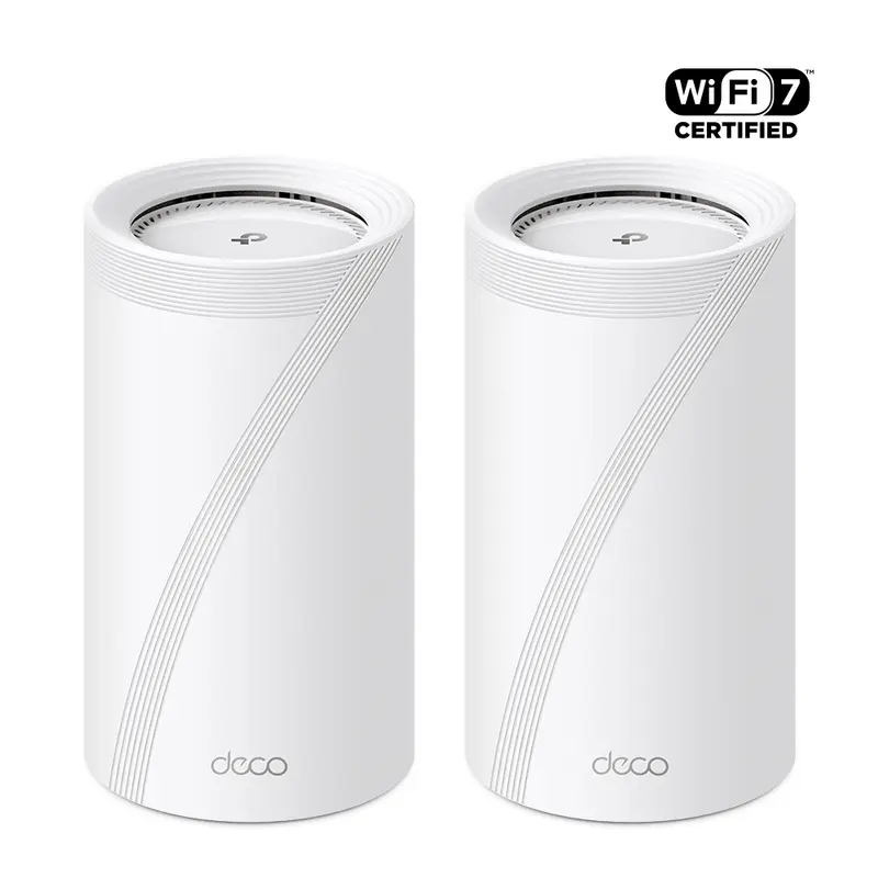 TP-Link Deco BE85(2-pack) BE22000 Sistema Wi-Fi 7 Mesh para toda la casa (tribanda)