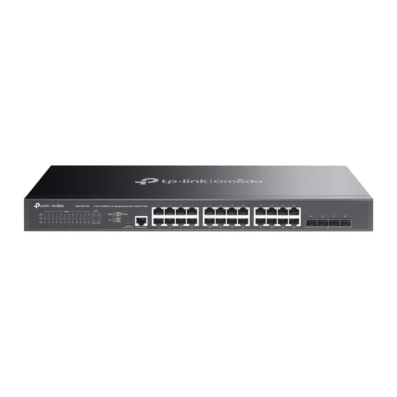 TP-Link Switch Gestionable L2+ SG3428X-M2 24 Puertos 2.5G 4 SFP+ 10G