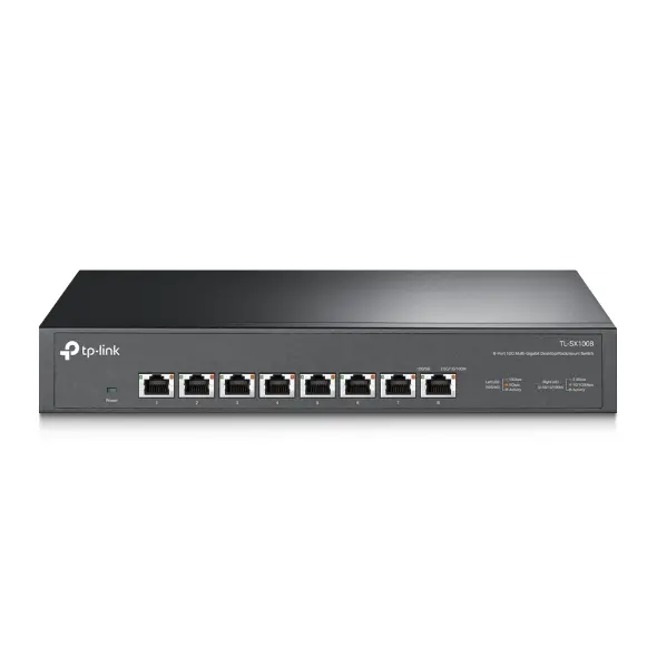 TP-Link Switch Multigigabit TL-SX1008 8 Puertos 10G Plug and Play Montaje en Rack
