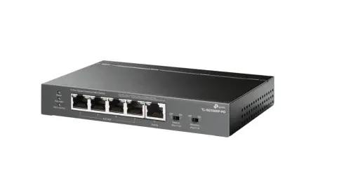 TP-Link Switch PoE TL-SG1005P-PD 5 Puertos Gigabit 66W Modo Extendido 250m