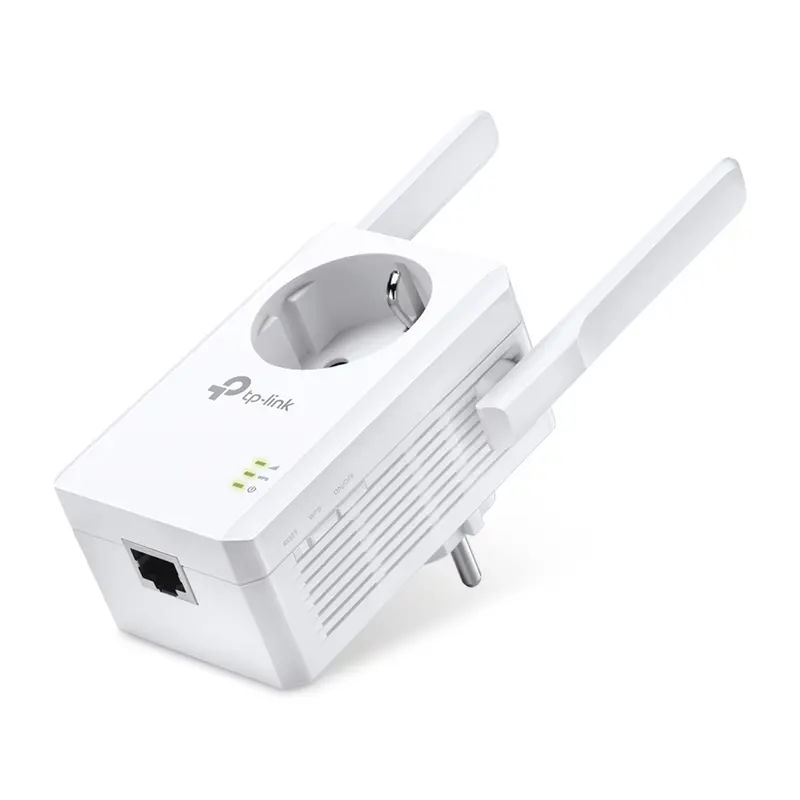 TP-LINK TL-WA860RE - Extensor inalámbrica - Frecuencia 2.4GHz - Soporta 802.11 b/g/n - Conexiones de hasta 300 Mbps - Potencia 15dBm