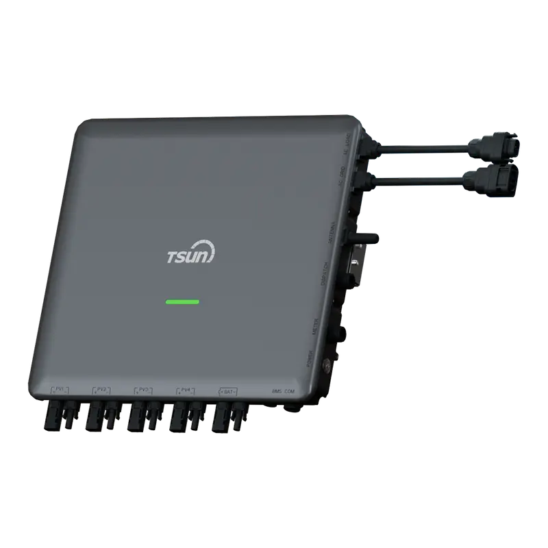 TSUN TSOL-MH2000 - Microinversor Híbrido TSUN - Potencia 2000W - Compatible con TSOL-B2000 y otros - Monitorizable con App