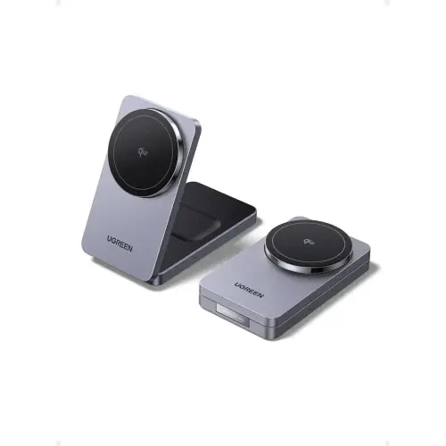 UGREEN 2-IN-1 MAGNETIC WIRELESS CHARGER (45023)