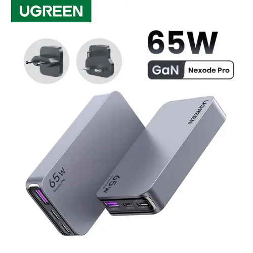 Ugreen Nexode Pro 65W GaN Travel Charger Interior