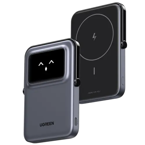 Ugreen UNO 5000 mAh Cargador inalámbrico Negro