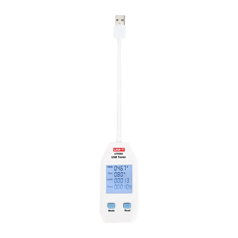 UNI-T UT658-V1 - Medidor de corriente y tensión UNI-T - Sencilla conexión USB Tipo A