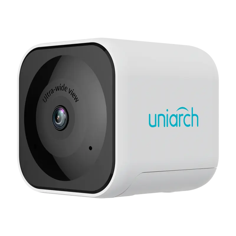 UNIARCH UV-UHO-C1-M3F2 - Cámara IP Cubo WiFi Uniarch - 3 MP - Lente 2.1 mm - microSD 512 GB - IR 10 m - DWDR - Ultra Motion Detection