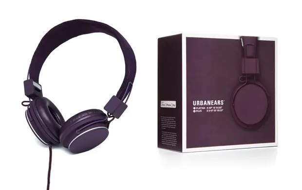 Urbanears Plattan Plus Purple - auriculares de diadema con cable
