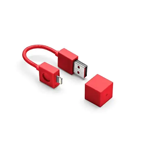 Urbanears Tenacious Tomato - cable Lightning para llavero