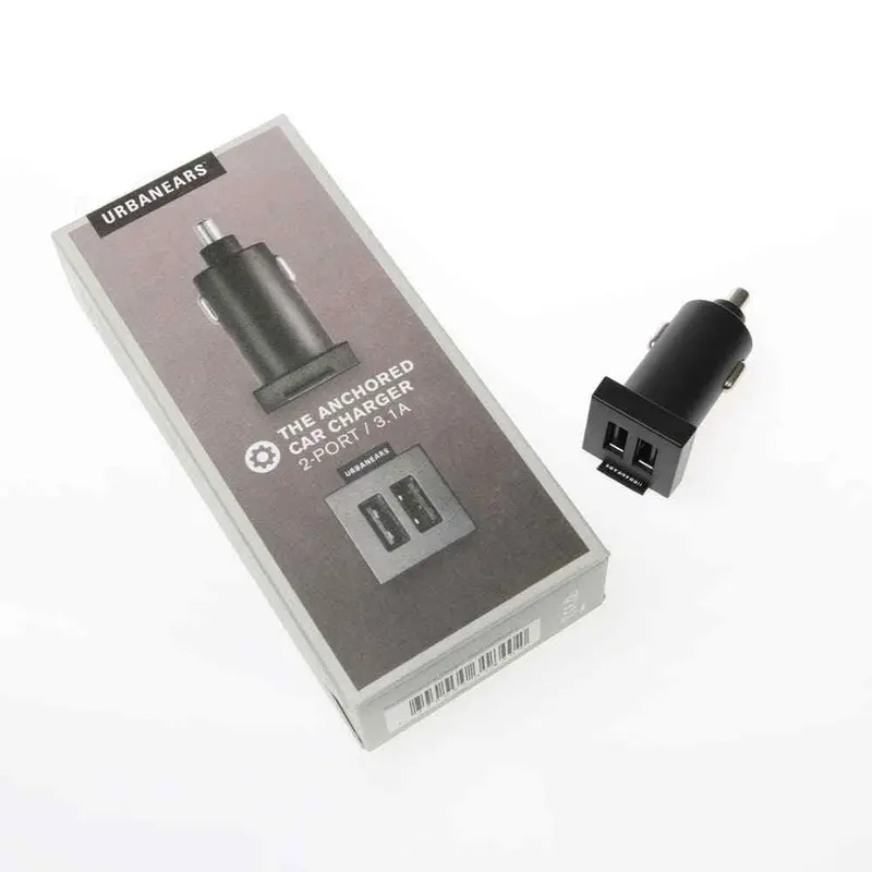 Urbanears The Anchored - cargador de coche negro