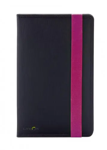 Varios Ziron LY015 funda para tablet 20,3 cm (8") Folio Negro, Púrpura