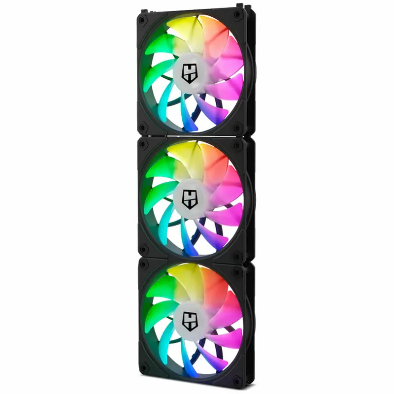 Ventilador de Caja Nox-Xtreme Easy Link Ø 12 cm (3 Unidades)