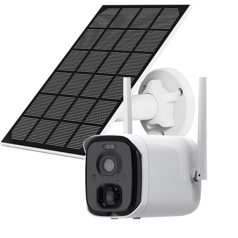 VICOHOME CG522-S5-SOLAR - VicoHome Exterior 4Mpx Wifi a batería - Sensor PIR / Detección inteligente (nube)