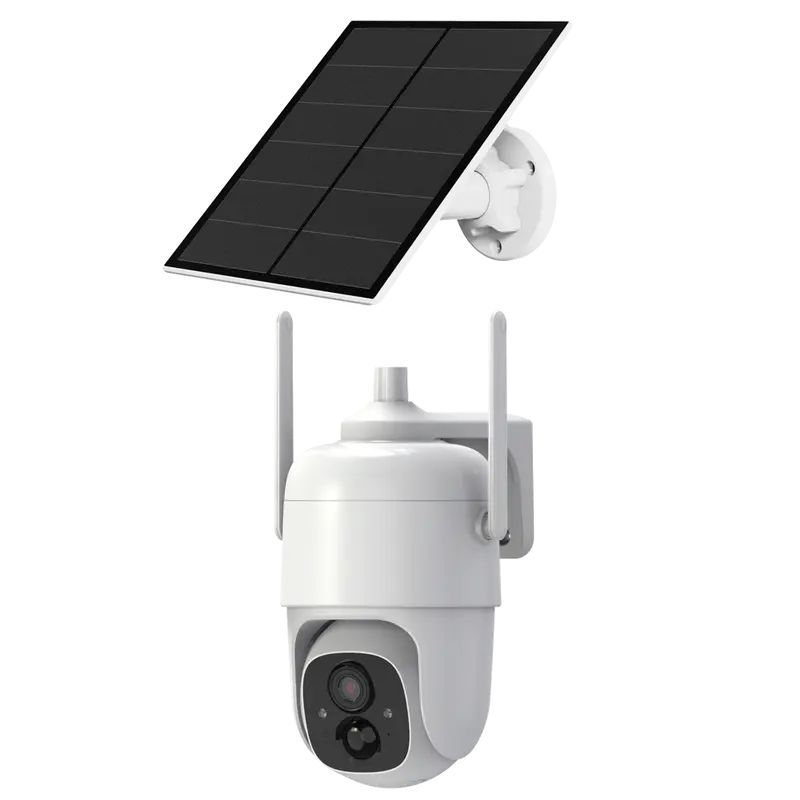 VICOHOME CQ1 - VicoHome Exterior 3Mpx Wifi a batería - Sensor PIR / Movimiento remoto - Batería litio 9000 mAh / Panel solar 5W