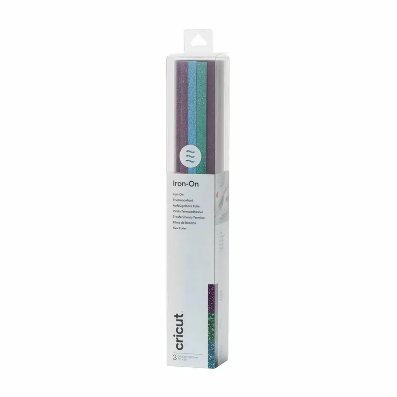 Vinilo Adhesivo para Plotter de corte Cricut Glitter