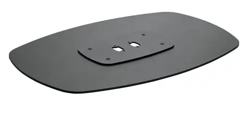 VOGELS GAMA PROFESIONAL BASES A SUELO PARA TUBOS CONNECT-IT FLOOR PUC27XX PFF 7040 FLOOR PLATE BACK TO BACK LARGE NEGRO (PFF7040)