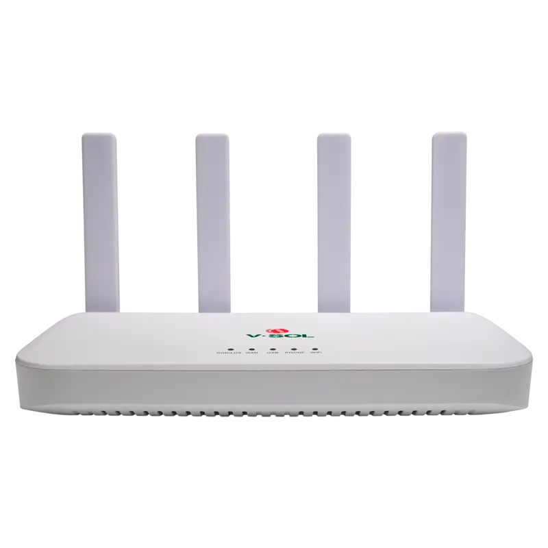 VSOL-HG3110AX-XGS - V-SOL Router ONT Wi-Fi 6 - 1X PON 1x LAN RJ45 2.5GE 3x LAN RJ45 GE 1x RJ11 - 802.11ax 2x2 doble banda 2.4 y 5GHz