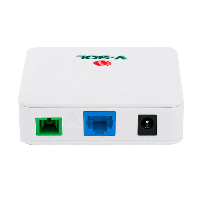 VSOL-V2801Q - V-SOL ONT XPON - 1x PON 1x LAN RJ45 10/100/1000/2500 Mbps - Ideal para FTTH doméstico y empresarial