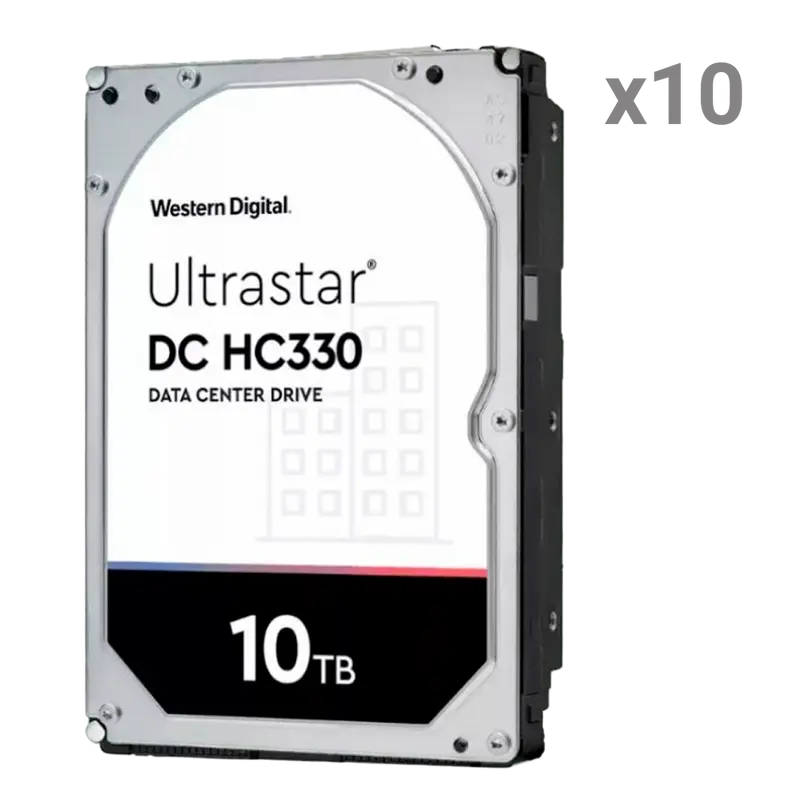 WESTERN DIGITAL 10xHD10TB-ENTERPRISE