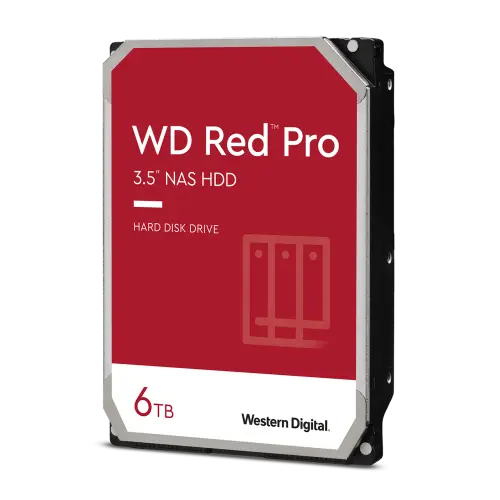 Western Digital Disco Duro Interno 6 TB 7200 RPM 256 MB SATA 3.5"
