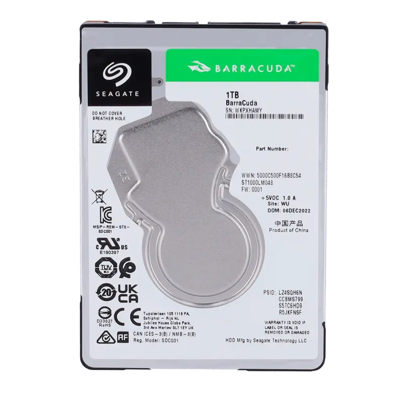 WESTERN DIGITAL HD1TB-2,5