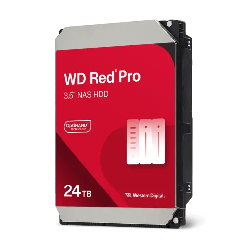 Western Digital Red Pro WD241KFGX disco duro interno 24 TB 7200 RPM 3.5" SATA