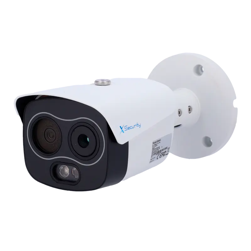 X-SECURITY XS-IPTB256A-10D4-WIZ - Cámara térmica Bullet Dual IP X-Security - 256x192 VOx - Lente 10 mm - Sensibilidad ≤ 40mK