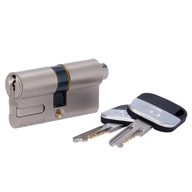 YALE-CYLINDER-ADJ - Cilindro regulable doble embrague - Anti-bumping, ganzúa y taladro - Apto para YALE-LINUS-L2