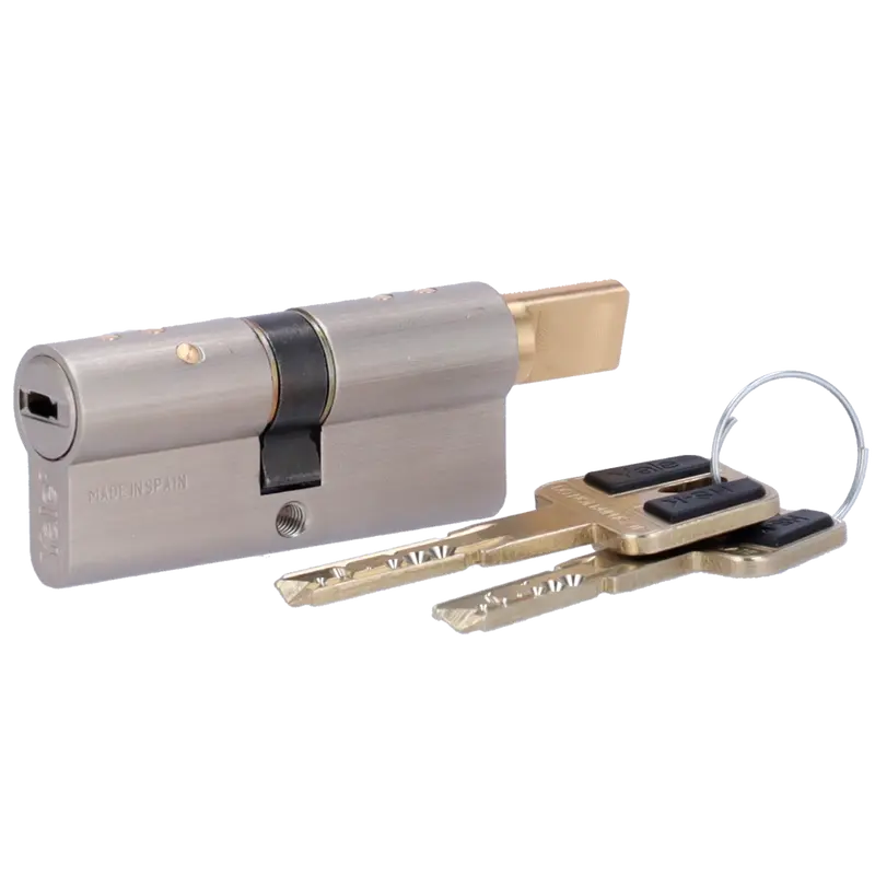 YALE-CYLINDER-HSK-3535 - Cilindro de alta seguridad doble embrague - Anti-bumping, ganzúa, taladro y rotura - Apto para YALE-LINUS-L2