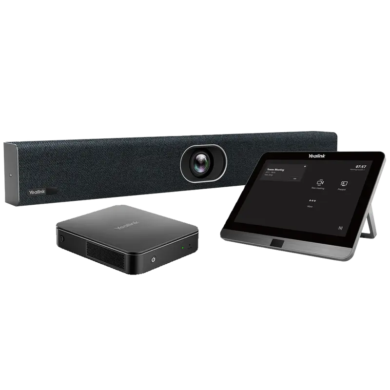 YEALINK YL-MVC400-C3-000 - Yealink Videoconferencia All in One - Cámara 20MP - Ángulo de visión 133º - 8 micrófonos integrados