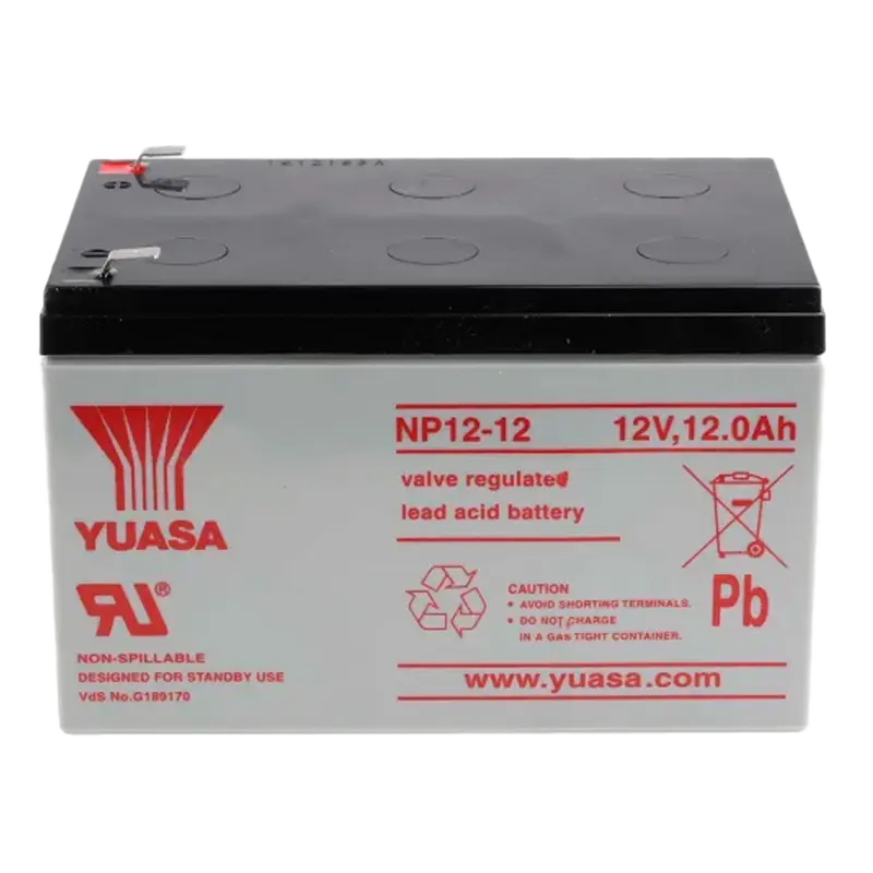 YUSA BATT-NP12-12 - Yusa NP12-12 - Batería recargable - Tecnología plomo ácido AGM - Capacidad 12 Ah / 12 V - 98 x 151 x 97.5 / 4050 g
