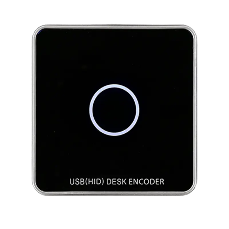 ZKTECO ZK-ACC-USBR-D147H - Codificador de tarjetas USB - Tarjetas MF 13.56 MHz - Comunicación USB - Lectura y escritura de tarjetas