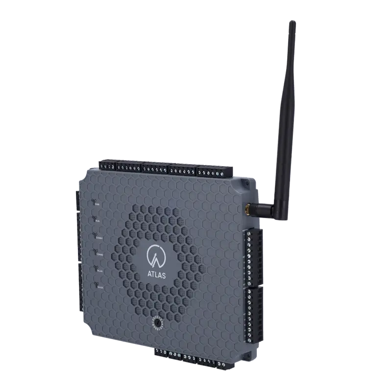 ZKTECO ZK-ATLAS-460-C - Controladora de acceso PoE Multi-identificación - Huella, tarjeta, QR dinámico o PIN - TCP/IP, WiFi