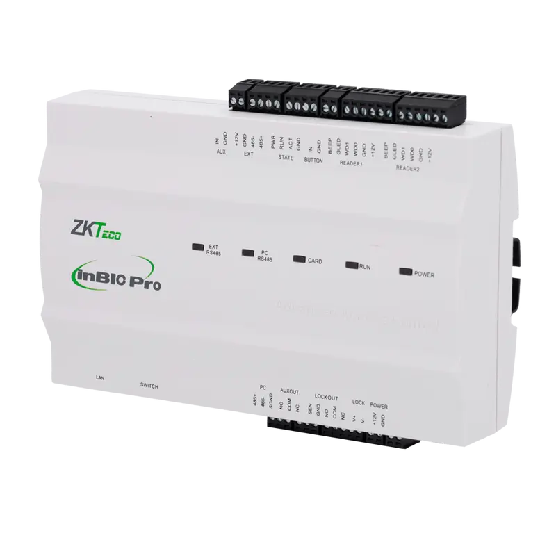 ZKTECO ZK-INBIO160PRO - Controladora de acceso Multi-identificación - Facial, huella, tarjeta, QR dinámico o PIN - Comunicación TCP/IP