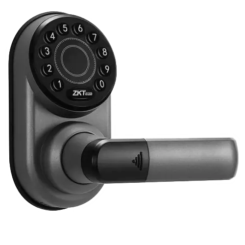ZKTECO ZK-ML200DD - Cerradura inteligente ZKTeco - Teclado y Bluetooth - Hasta 100 usuarios y app móvil - Autónoma 4 x pilas AA