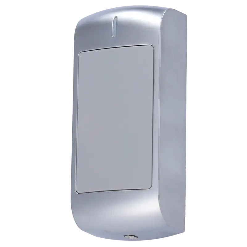ZKTECO ZK-MR1010 - Lector de acceso metálico - Acceso por tarjeta EM y MF - Indicador LED y acústico - Wiegand 26/34