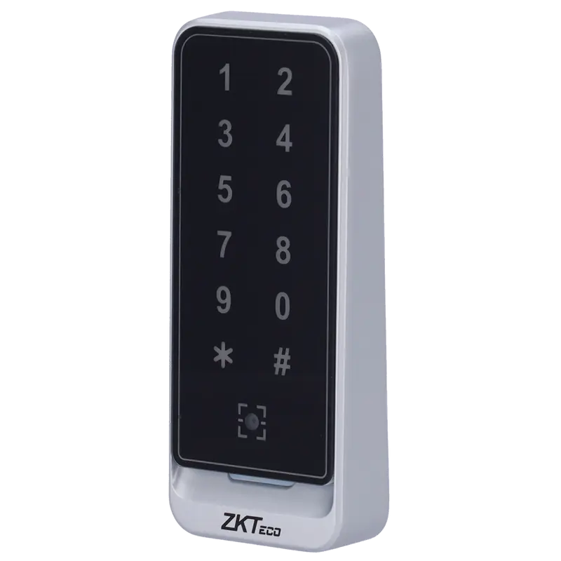 ZKTECO ZK-QR600-VK-MF - Lector de acceso - Acceso por código QR, tarjeta MF y PIN - Indicador LED y acústico - Wiegand 26/34 - RS485